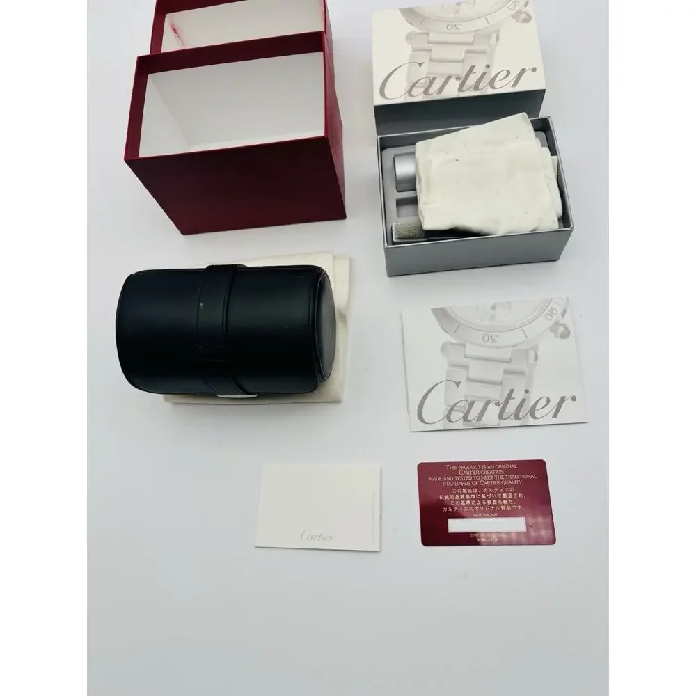 Branded Cartiér Red Empty Jewelry Box Set with Certificate & Outer Box VG Cond